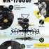 Мотоблок Huter MK-17000P, бензиновый, 17л.с. [70/5/31]